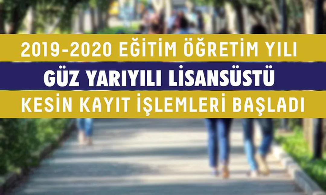 Atatürk Üniversitesi Güz Yarıyılı Lisansüstü Kayıtları Başladı