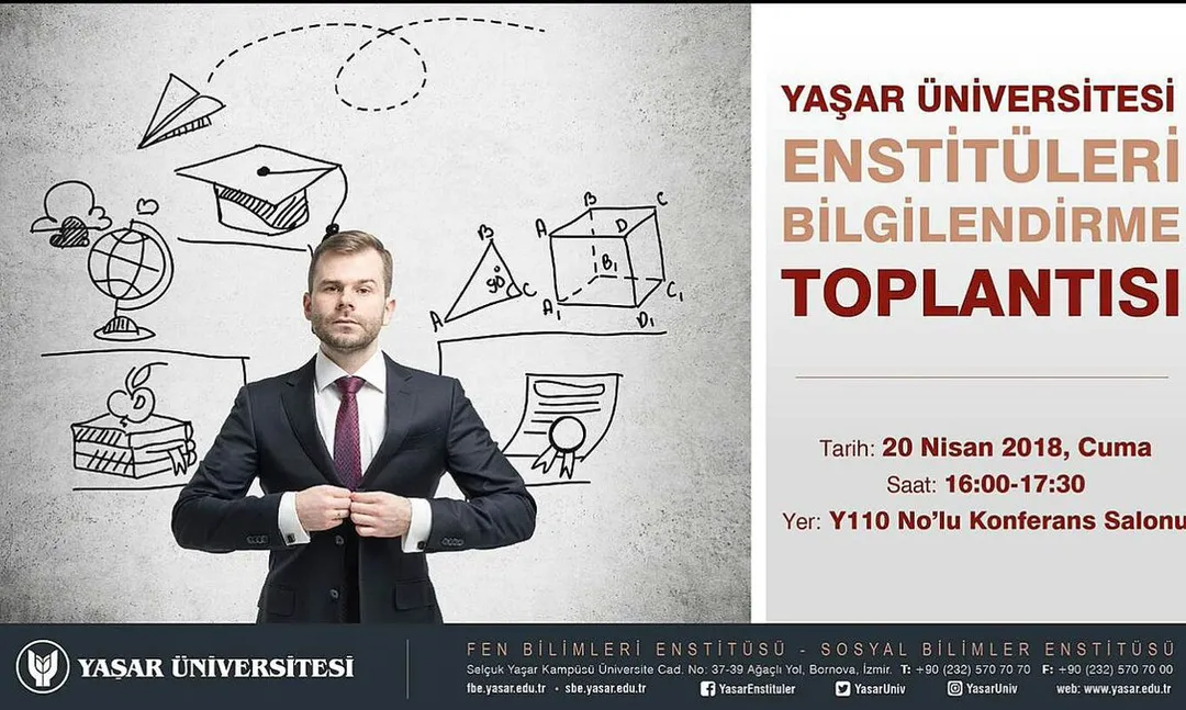 Yaşar Üniversitesi Enstitüleri Bilgilendirme Toplantısı