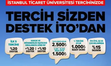 İstanbul Ticaret Üniversitesi İstanbul Ticaret Üniversitesinde Burslu Okumak İster Misin?
