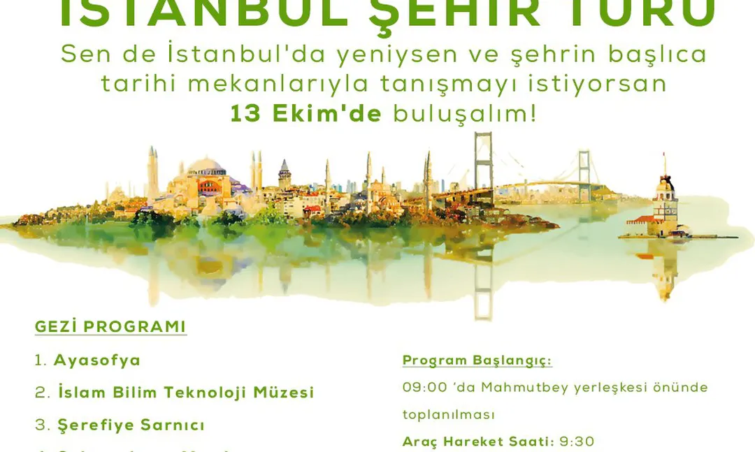 Altınbaş Üniversitesi'nden İstanbul Şehir turu