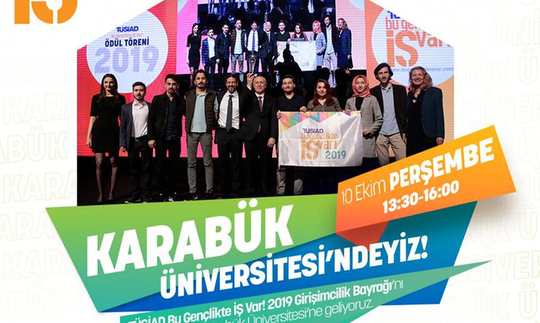 Karabük Üniversitesi'nde TÜSİAD Bu Gençlikte İş Var etkinliği