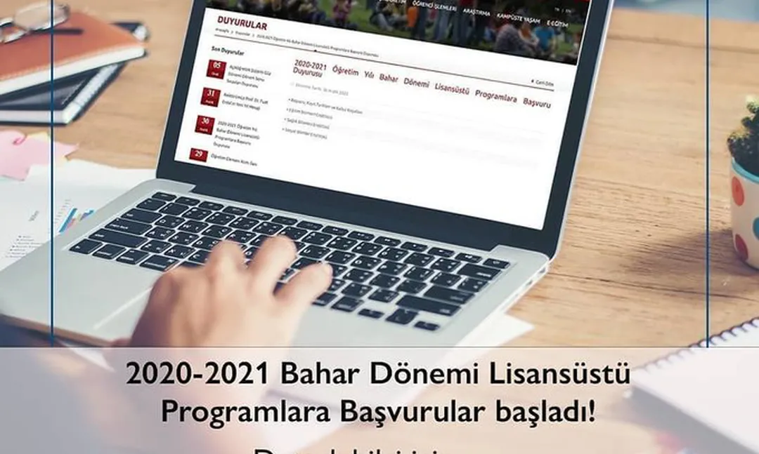Anadolu Üniversitesi Bahar Dönemi Lisansüstü Programları Başvuruları