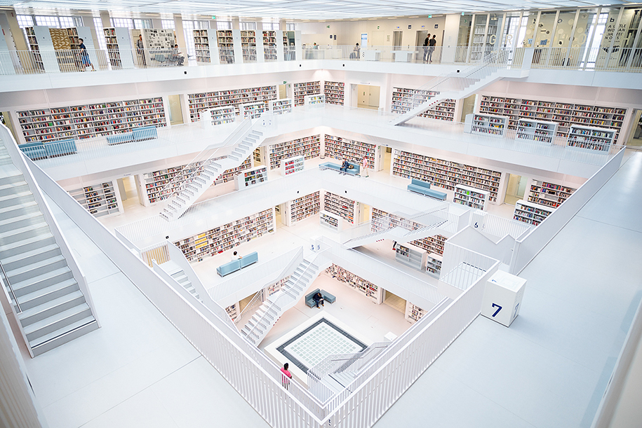1- Stuttgart Kütüphanesi