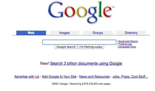 Google 21 Yaşında! İşte Google'ın 21 Yıllık Evrimi! 6