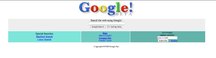 Google 21 Yaşında! İşte Google'ın 21 Yıllık Evrimi! 4