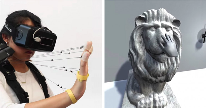 vr teknolojisinde artık dokunabilecek ve hissedeceksiniz