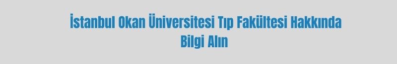 okan üniversitesi lead